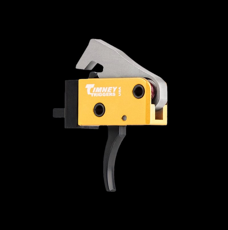 Timney Triggers AR PCC Drop-In Single-Stage Curved Trigger 2.5-3 lb Pull Weight