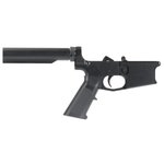 BC-15 | Multi-caliber Lower Assembly No Stock| Billet Black Engraved | Black Anodized