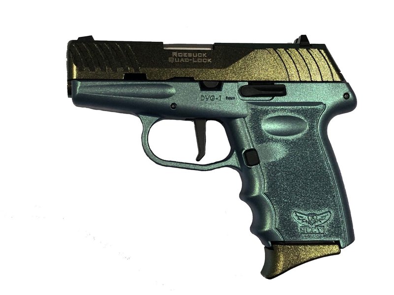 SCCY DVG-1 9mm Pistol 3.1in Barrel Blue/Gold Finish