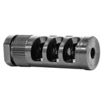 GROVTEC G-Comp Muzzle Compensator Black 1/2x28 tpi 223 Cal