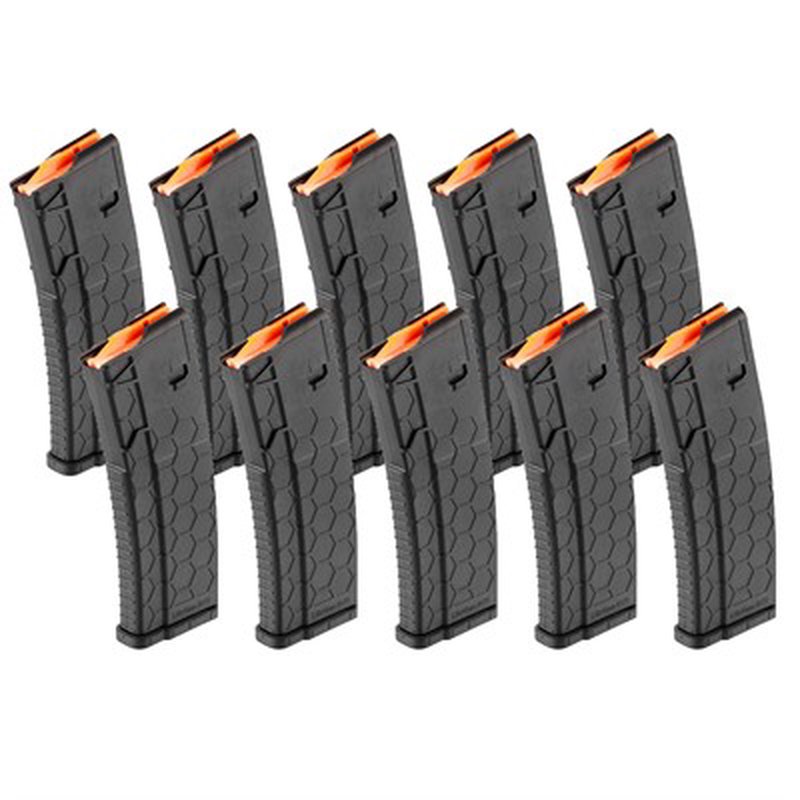 HEXMAG AR-15 Series 2 30-Round Magazine Black (10-Pack)