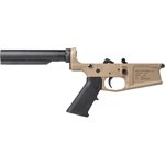 Aero Precision M5 (.308) Carbine Complete Lower Receiver with A2 Grip, No Stock - FDE Cerakote