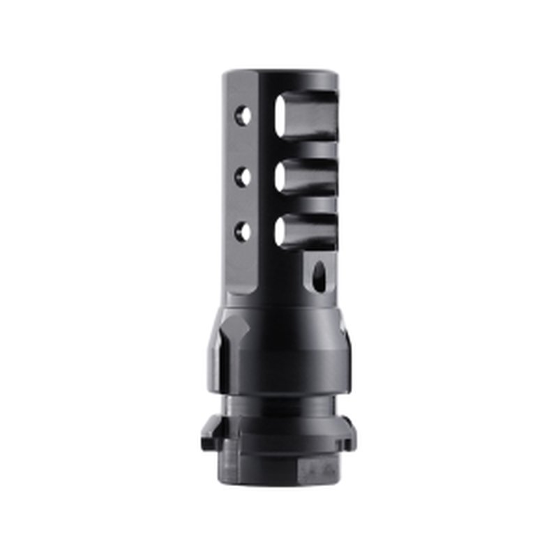 Dead Air KeyMo Muzzle Brake Suppressor Mount .338 3/4"-24 .338 CAL Thread Steel Black