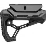 FAB Defense FXGLCORECPB GL-Core CP Buttstock Adjustable Cheekrest Matte Black Synthetic for AR-15, M4