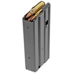 DURAMAG SS AR-15 Magazine, 20-round, .223/5.56 NATO/.300 AAC Blackout, Stainless Steel, Black with T-360 coating
