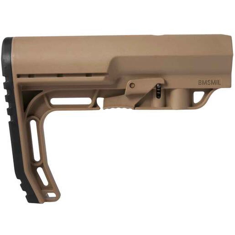 Mission First Tactical Battlelink Minimalist Mil-Spec Stock BMSMIL - Black