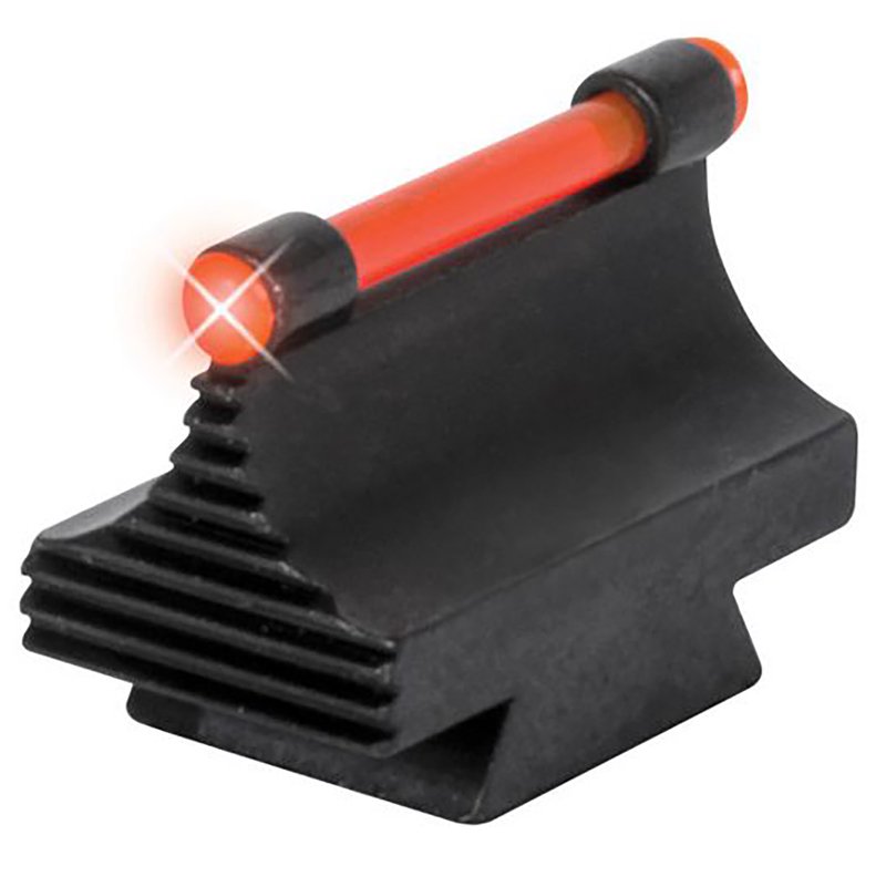 Truglo 3/8-Inch Dovetail Front Sight Red Fiber-Optic Ramp 0.450 in TG95450RR