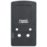 Foxtail Precision Non-MOS Glock Rear Dovetail Optic Adapter Plate (Black)