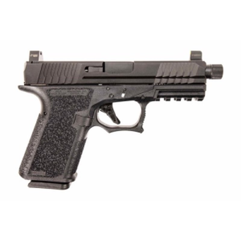 POLYMER80 PFC9 9mm 4.49" Black Threaded Barrel 15+1