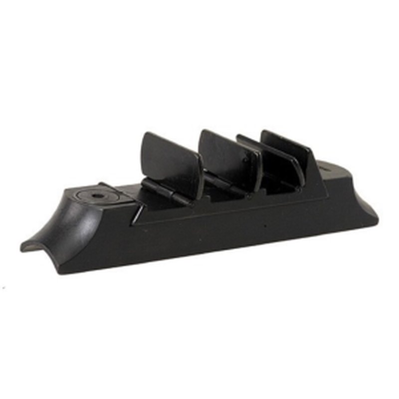 NECG Classic Express Rear Sight Island Base 3-Leaf Large .730-.830