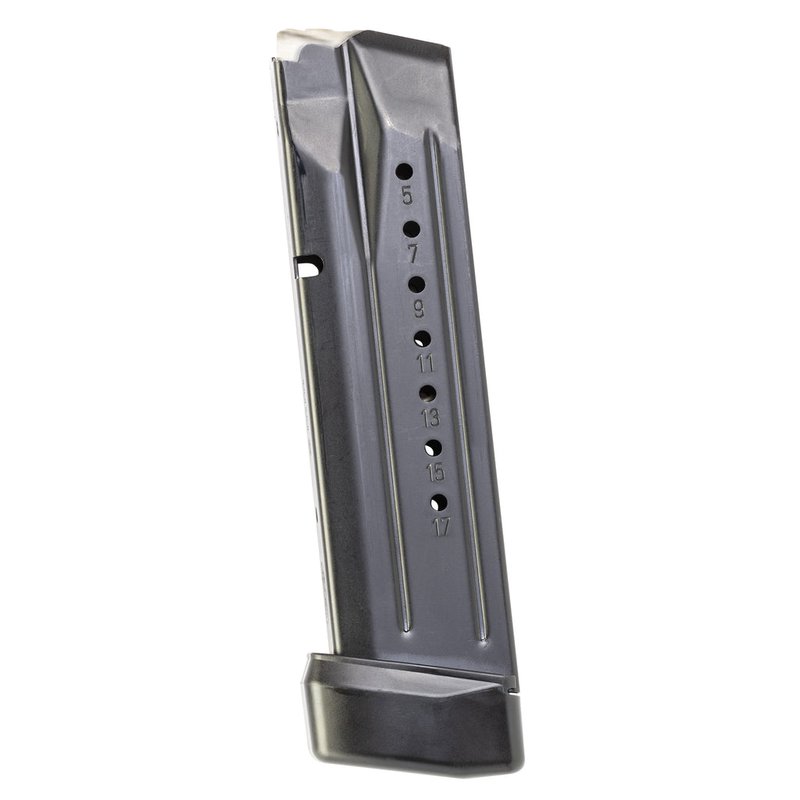Smith & Wesson M&P 9mm Competitor 17-Round Factory Magazine Steel Polymer 3015717