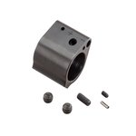 Luth-AR GB-750-A .750 Adjustable Low-Profile Gas Block, 4140 Steel Black Nitride