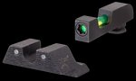Trijicon 601106 DI Night Sight Glock Front and Rear Green Tritium Fiber Optic Black Outline