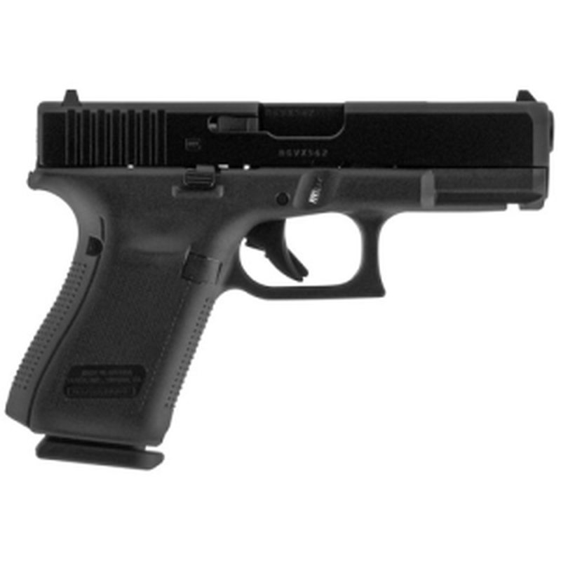 Glock G19 Gen 5 9mm 4in 15rd nDLC Finish Black