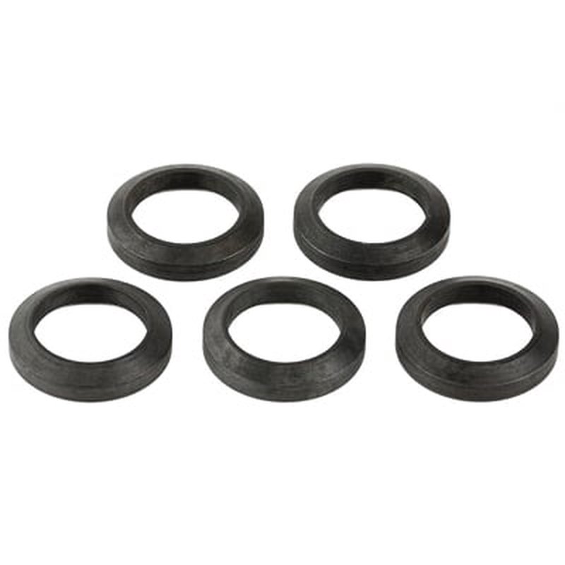 Advanced Technology AR-15 1/2x28 Crush Washer 5 Pack, Black