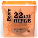 Sonic Boom Exploding Rifle Targets Bucket 2 lb 11 pk