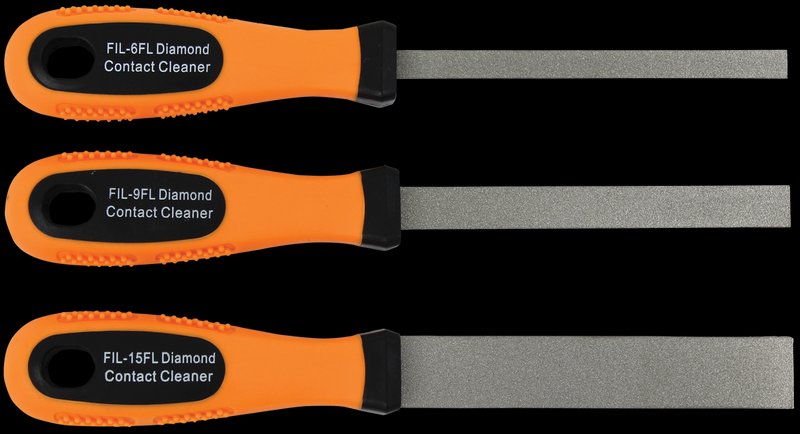 RamRodz Diamond-Coated Flexible Flat Files Set for Firearms 3-Pack 6mm 9mm 15mm 9.25in