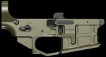 Radian Weapons A-DAC 15 AR-15 Ambidextrous Lower Receiver OD Green