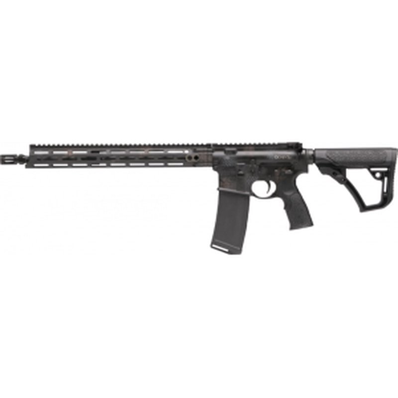 Daniel Defense 0212802267055 DDM4 V7 *CA Compliant 5.56x45mm NATO 16" 10+1 Rattlecan Cerakote 6 Position w/SoftTouch Overmolding Stock