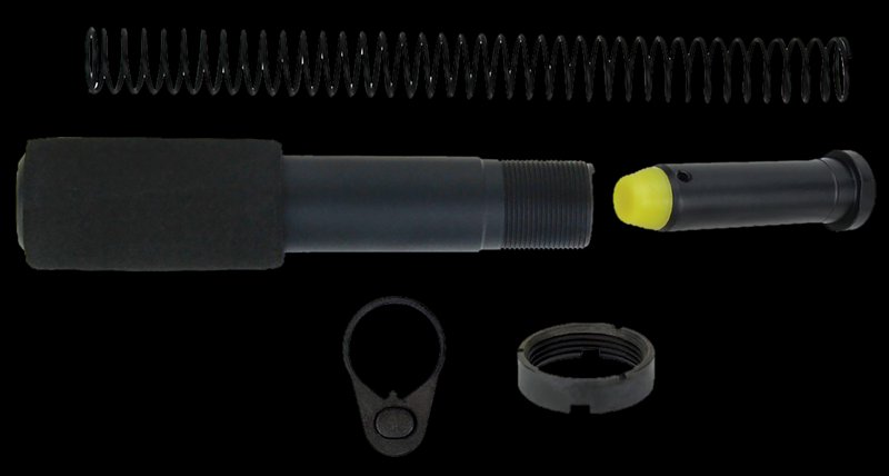 TacFire MAR049PCCA PCC Pistol Buffer Tube Kit Matte Black 5.5 oz