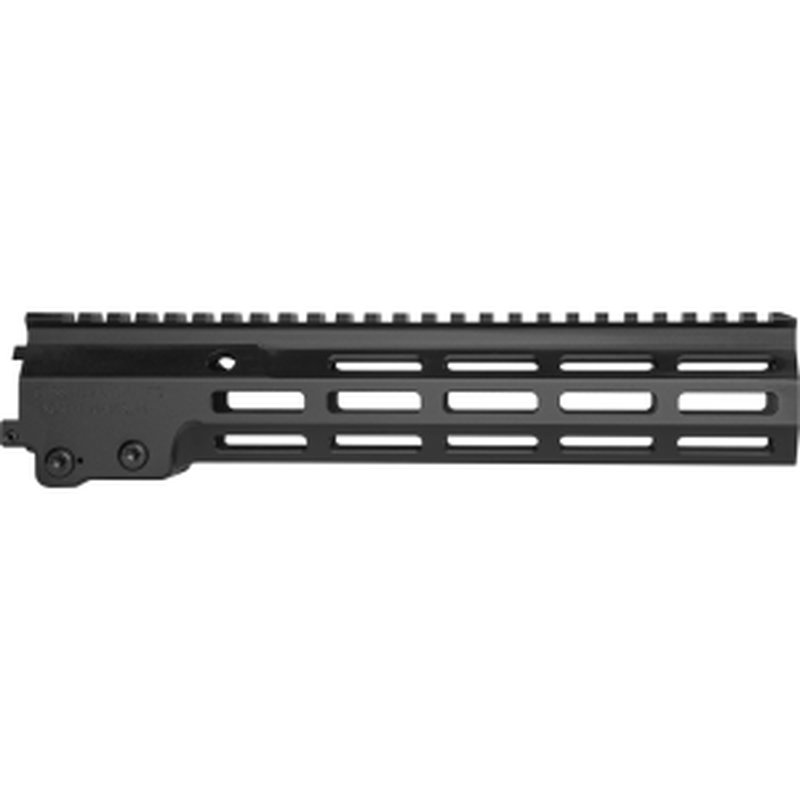 Geissele Automatics 051073B Super Modular Rail MK16 10.50" M-LOK, Black Aluminum for AR Platform, Barrel Nut Included
