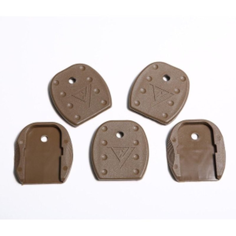 TangoDown Vickers Tactical Glock Magazine Floor Plates (5-Pack) Tan