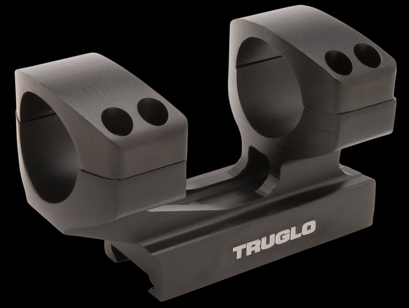 Truglo TG8964B 30mm 1-Piece Riser Mount Black Matte Anodized