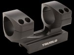 Truglo TG8964B 30mm 1-Piece Riser Mount Black Matte Anodized