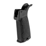 Strike AR-OMPG-15 AR Enhanced Pistol Grip 15 Degrees AR Platform Black Rubber