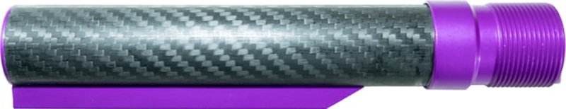 Timber Creek AR Carbon Fiber Buffer Tube - Purple Anodized