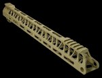 Timber Creek M-LOK Ultralight Enforcer 15 Inch Handguard, FDE