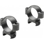 Leupold 120978 LRW Ring Set 30mm Diam High Steel Black Matte
