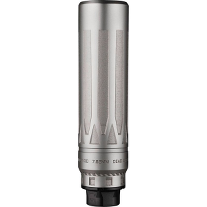 Dead Air Armament Nomad-Ti XC Silver 7.62mm Silencer Xeno Adapter DA124 Omni Brake NOMADTIXCXENOSIL