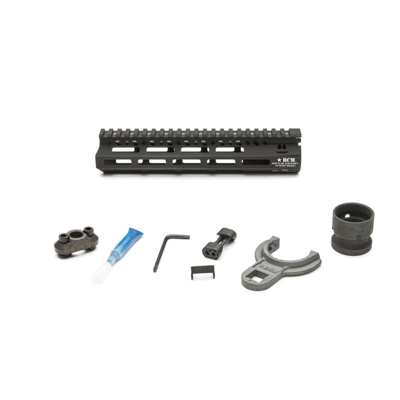 Bravo Company BCM MCMR-9 M-LOK Modular Rail Handguard 9.4in Black BCM-MCMR-9-556-BLK