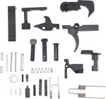 JE Machine Tech AR-15 Lower Parts Kit W/O A2 Pistol Grip TS-LPKAR15-NPG Color: Black