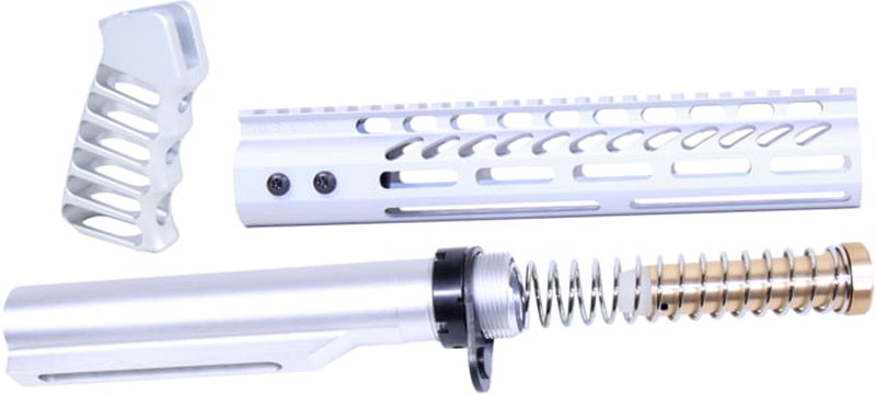 Guntec USA AR-15 10in Pistol Brace Build Kit With Milspec Buffer Tube