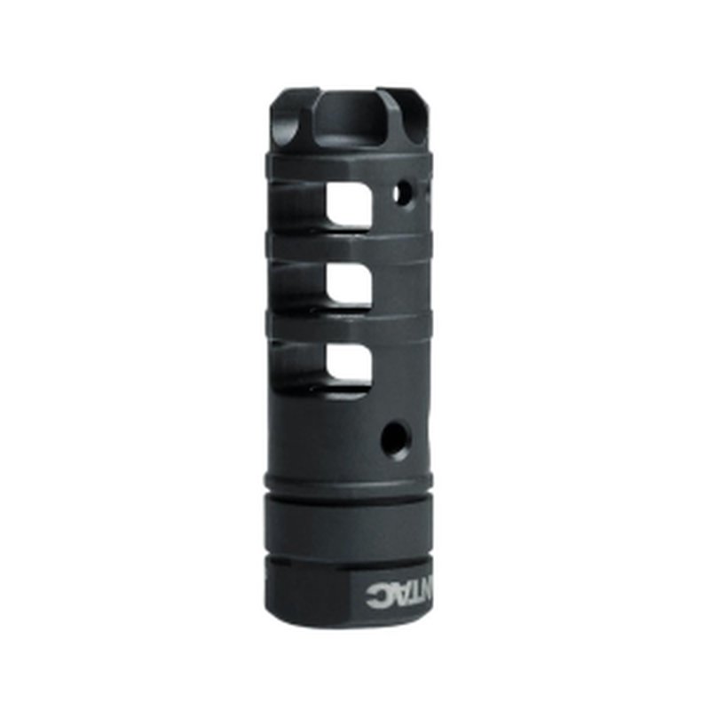 Lantac Dragon Muzzle Brake DGN9MMD 9mm Luger 2.66" 1/2x28 Thread with Dead Air Xeno Mount