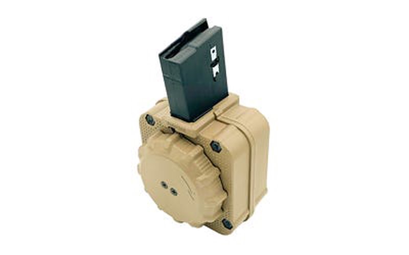 Pro Mag Industries AR-15 Drum Mag FDE 223 Remington/556NATO 65-Rounds