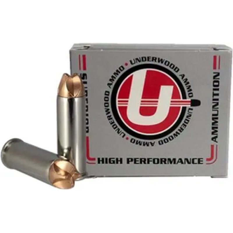 Underwood Ammo .44MAG 160GR XTREME HUNTER Ammunition 20-Pack