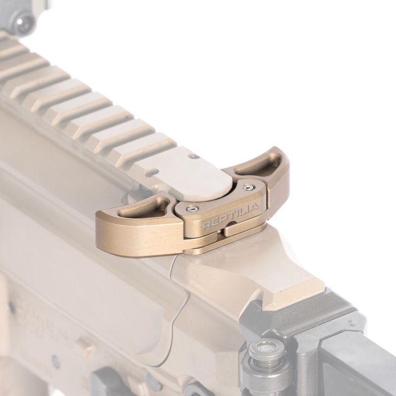 Reptilia Puller Ambidextrous Charging Handle for SIG Sauer MCX FDE Anodized