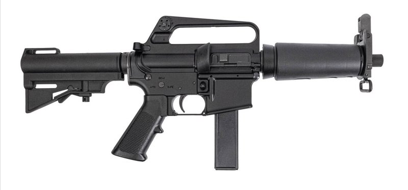 H&R Retro DOE 9mm Complete AR-15 Pistol 7.5 Inch Black