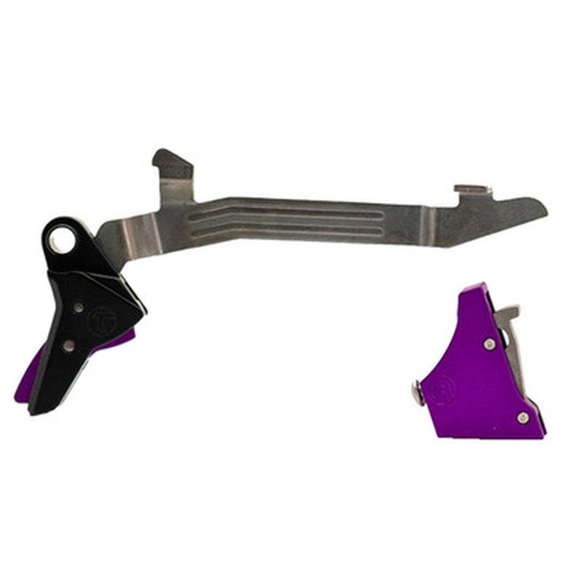 Timney Alpha Large Purple Trigger for Glock Gen 3 & 4 (Competition)