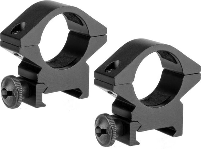 Barska 1 in Medium Height Weaver Style Rings AI12664