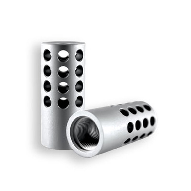 Christensen Arms Radial Muzzle Brake 30 Caliber 5/8-24 Stainless Steel