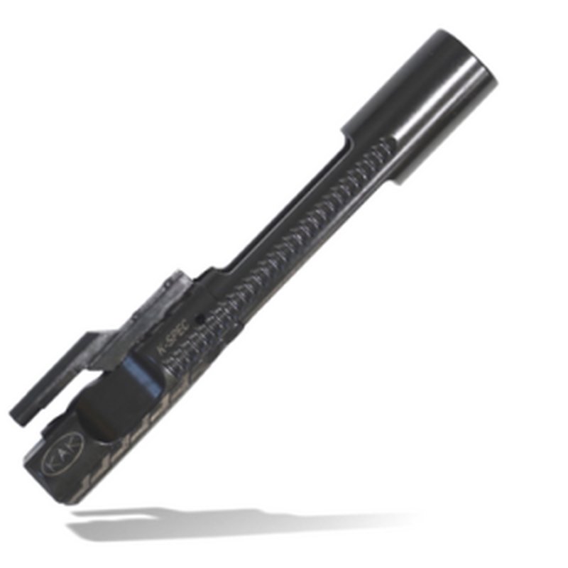 K-SPEC Enhanced AR15 Bolt Carrier, Left Hand, Slotted Carrier Rails, Downward Vents, Nitride