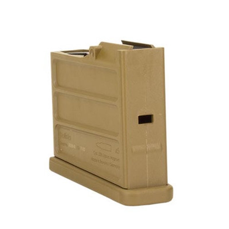 FN Ballista Magazine 338 Lapua 5 Round Flat Dark Earth Finish
