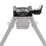 Skyline Lite ARCA Rail Bi-Pod Adapter Fits Warne 7911M, Black - Versatile Adapter Fits Enhanced S