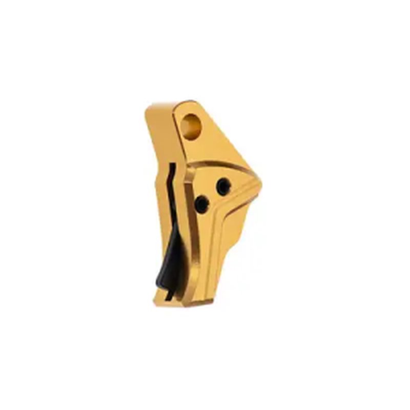 Tyrant CNC Improved Tyrant Trigger Glock Gen 3-4 Gold Black