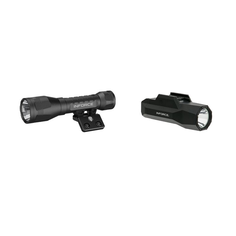 Inforcelights ARC 650 LR-M Tactical Light + WILD2 Weapon Light