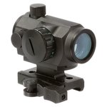 AIM Sports Inc 1X20 Dual Illuminated Micro Dot w/QD Lower 1/3 Co-Witness Riser Black
